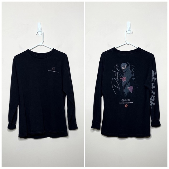 Primitive Itatchi Long Sleeve T Shirt Anime Naruto - Picture 1 of 7